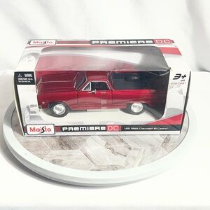 Maisto Premiere DC 1:25 1965 Chevrolet El Camino Diecast Truck Red